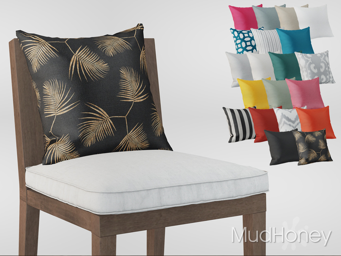 Second Life Marketplace MudHoney Deja Pillow